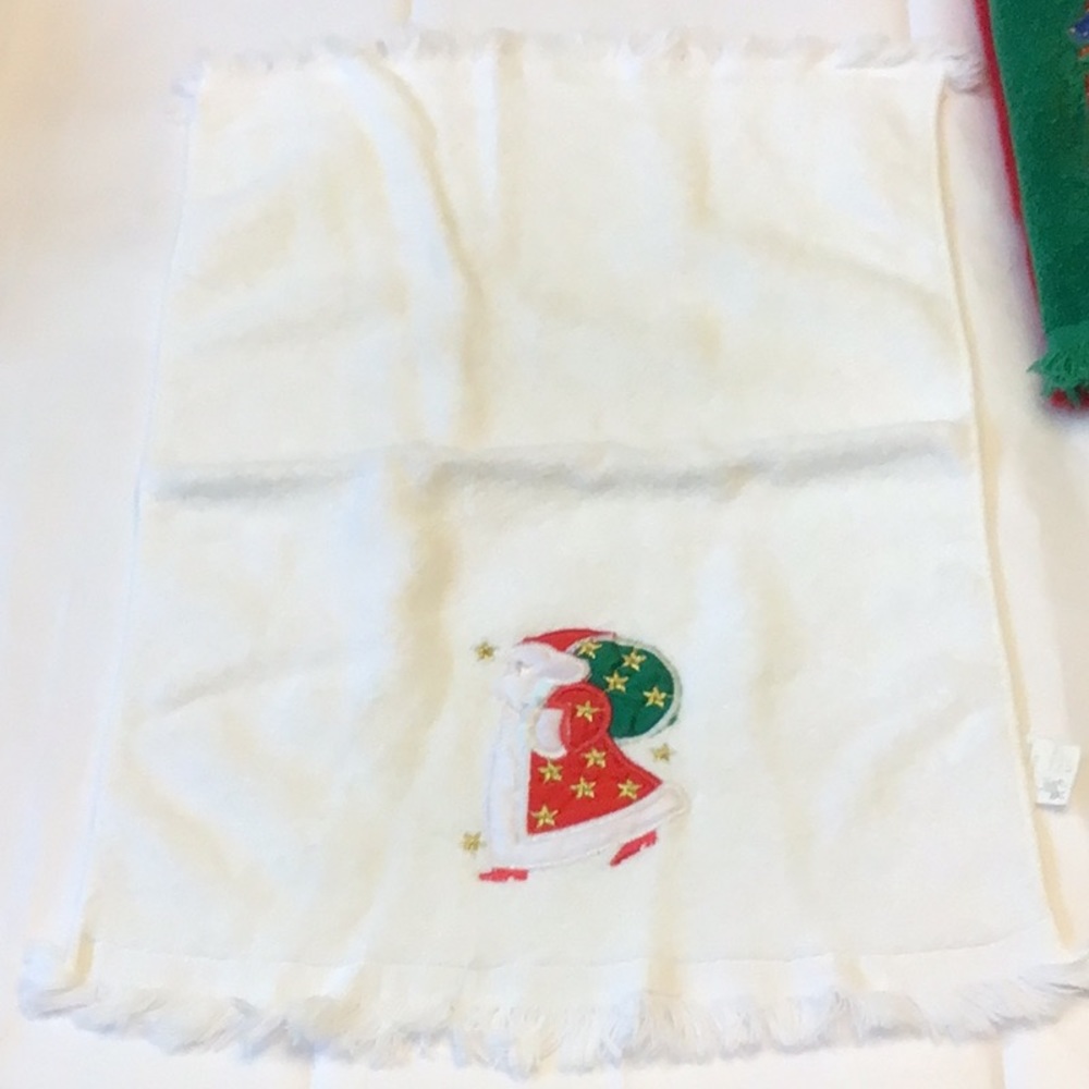 🎁5/10.00🎁 Holiday season fingertip bath hand towel, clean, excellent